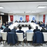 Başkan Aşgın, birim müdürleriyle iftar yaptı