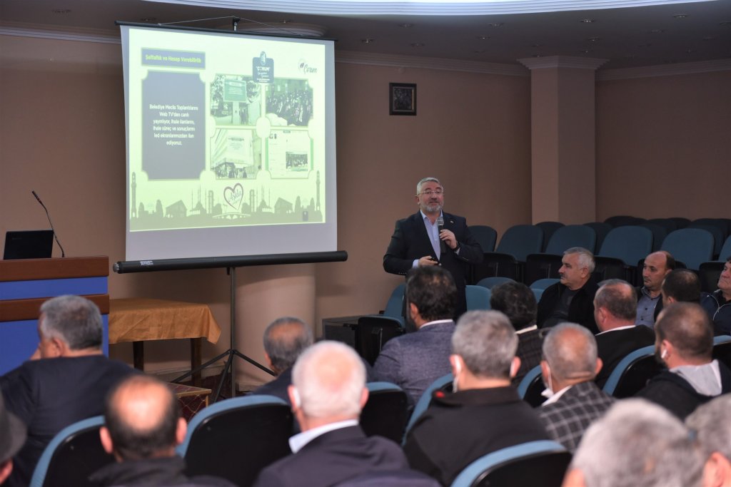 Başkan Aşgın, esnaf odalarıyla bir araya geldi