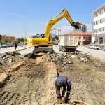 Cengiz Topel'in asfaltı yenileniyor