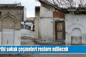Belediyemiz, tarihi sokak çeşmelerini restore edecek