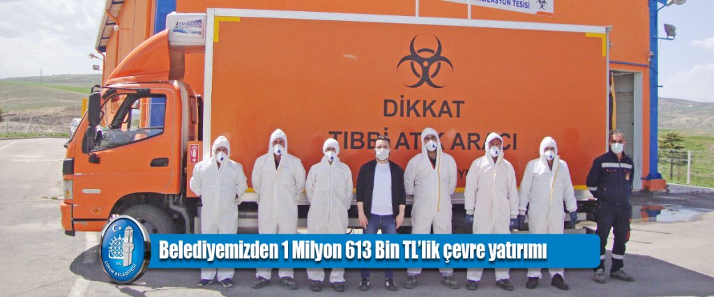 Belediyemizden 1 Milyon 613 Bin TL’lik çevre yatırımı