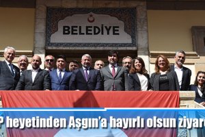 CHP heyetinden Aşgın’a hayırlı olsun ziyareti