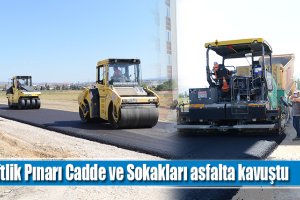 Çiftlik Pınarı Cadde ve Sokakları asfalta kavuştu