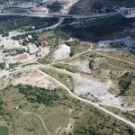 Aşgın, Çimento Fabrikası Arazisi'nde incelemede bulundu