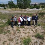 Aşgın, Çimento Fabrikası Arazisi'nde incelemede bulundu