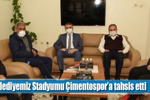 Belediye Stadyumu Çimentospor'a tahsis etti