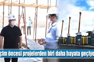 Çöp gazından elektrik enerjisi üretecek tesisin % 80’i tamamlandı