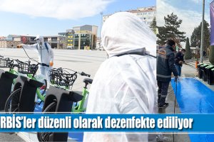 ÇORBİS’ler düzenli olarak dezenfekte ediliyor