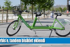 Çorbis’e, tandem bisiklet eklendi