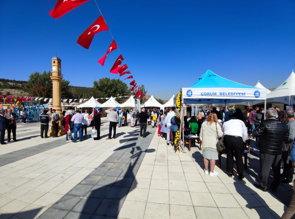 Çorum’un güzellikleri Ankara’ya taşındı