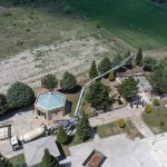 Şehitlikte mescit ve binaların temeli atıldı