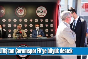 BELTAŞ’tan Çorumspor FK’ye büyük destek