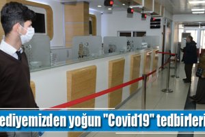 Belediyemizden yoğun "Covid19" tedbirleri