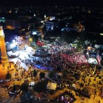 15 Temmuz Hürriyet Meydanına binlerce insan akın etti