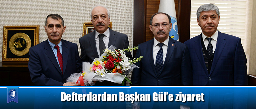 Defterdardan Başkan Gül’e ziyaret