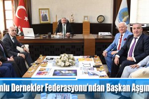 Çorumlu Dernekler Federasyonu’ndan Başkan Aşgın’a ziyaret