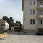 Belediyemizden 112 Ambulans istasyonuna dezenfeksiyon alanı