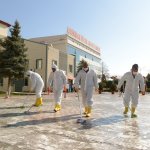 Yıkama ve dezenfeksiyon çalışmaları tam gaz