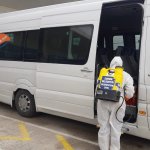 Belediyemiz, dezenfeksiyon çalışmalarını tüm hızıyla sürdürüyor