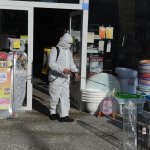 Dezenfeksiyon timi gece gündüz çalışıyor