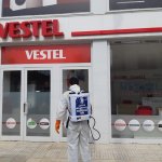 Ana caddelerde dezenfekte çalışmaları sürüyor