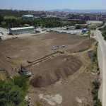 İki yeni nizami sentetik sahanın yapımına başlandı