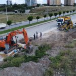 Slimkent içme suyu hattı yenileniyor