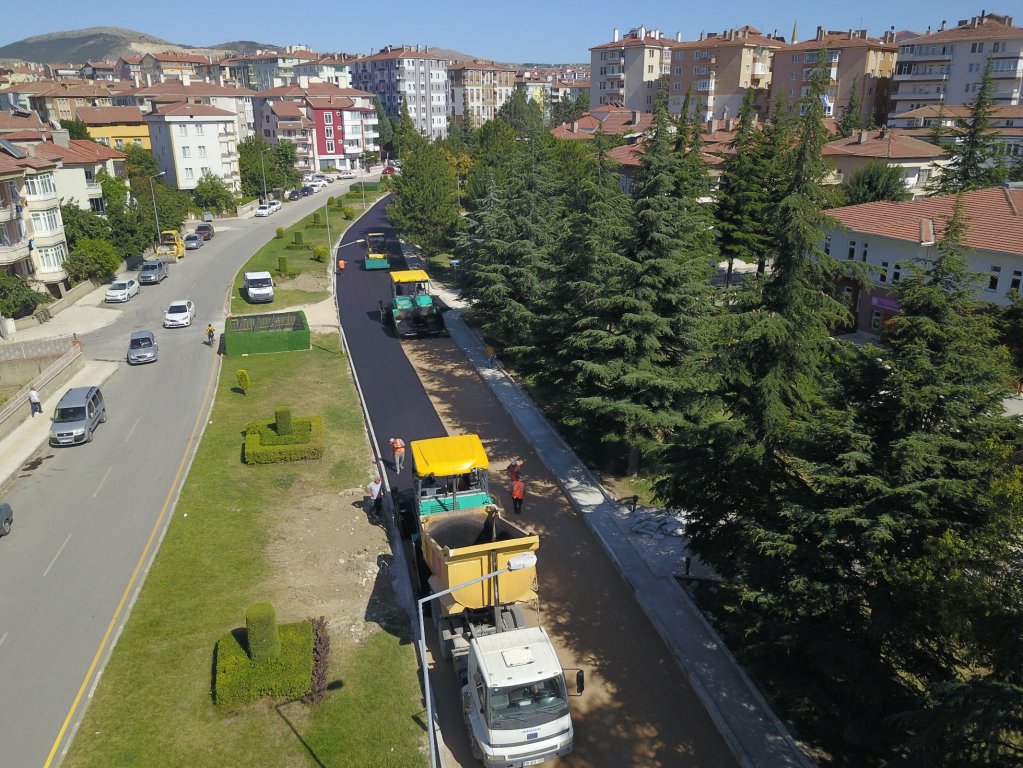 Anadolu 3. Sokağın asfaltı tamamlandı