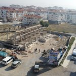 Yarı Olimpik Yüzme Havuzlarında çalışmalar devam ediyor