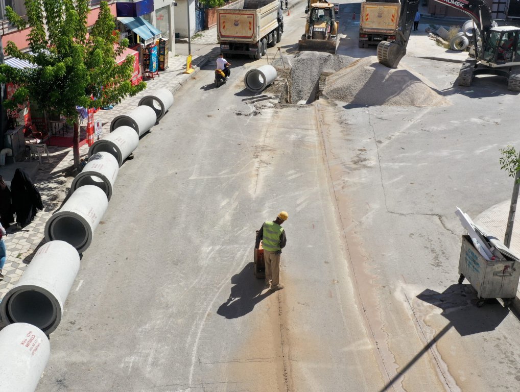 Belediyemizin altyapıya yatırımları hız kesmeden devam ediyor
