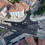 Yenilenen 23 Nisan Kavşağı Trafiğe Açılıyor