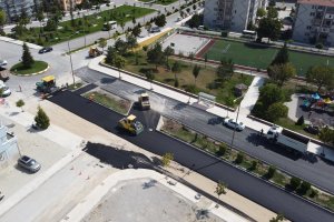 Buhara 5. Cadde’de asfalt çalışması tamamlandı