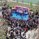 Çocuklar, Millet Bahçesinde gönüllerince eğlendiler