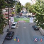 Şenyurt Caddesinde yenileme çalışması