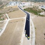 Gülkent 1.Cadde’nin asfaltı tamam