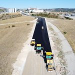 Gülkent 1.Cadde’nin asfaltı tamam