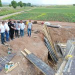 Başkan Aşgın, Koçhisar İsale hattı çalışmalarını inceledi