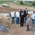 Başkan Aşgın, Koçhisar İsale hattı çalışmalarını inceledi