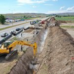 Başkan Aşgın, Koçhisar İsale hattı çalışmalarını inceledi