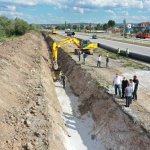 Başkan Aşgın, Koçhisar İsale hattı çalışmalarını inceledi