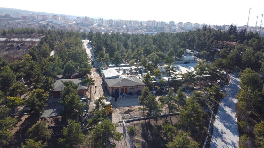 Belediyemiz, geçici hayvan bakımevinin etrafını güzelleştiriyor