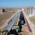 Öğretmen Lisesi Caddesi ikinci şeridi de asfaltlandı