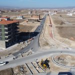 Öğretmen Lisesi Caddesi ikinci şeridi de asfaltlandı