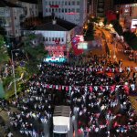 Çorum'da Demokrasi Zaferi coşkusu