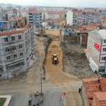 Garip Dede Sokakta yol açma çalışması başladı