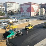 Yeni otobüs durağında çalışmalar sona yaklaştı