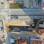 Yeni otobüs durağında çalışmalar sona yaklaştı