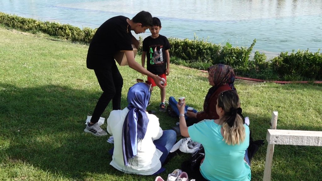 Belediyemizden serinleten ikram