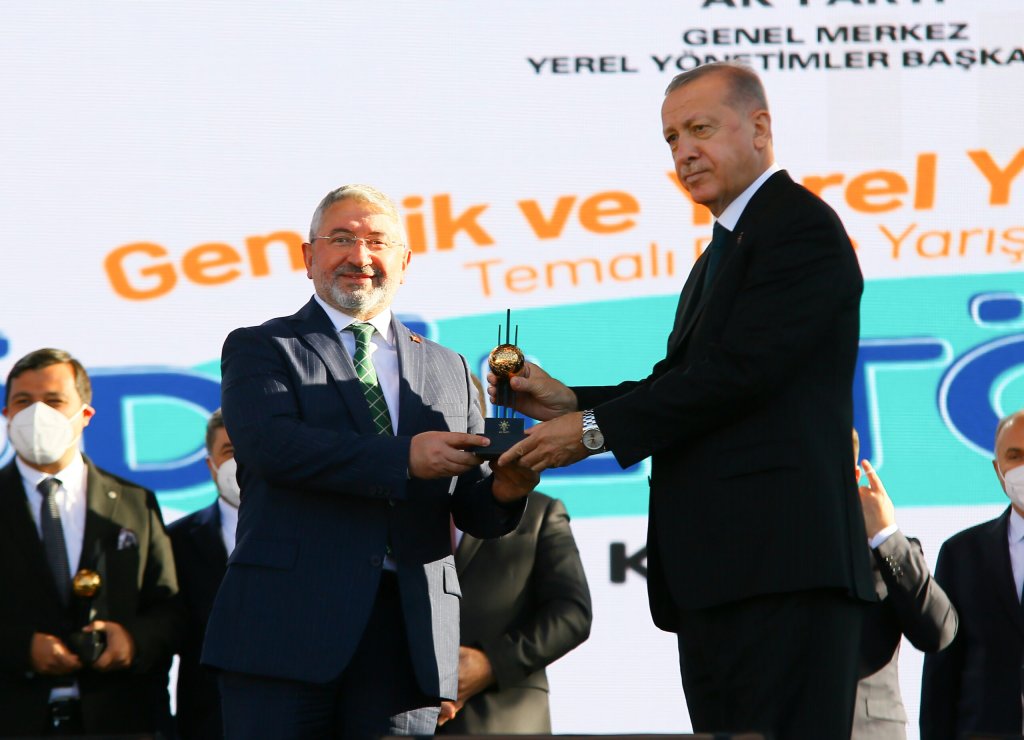 Çorum Belediyesi’ne 1. lik ödülü