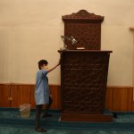 Belediyemiz camileri tertemiz yapıyor